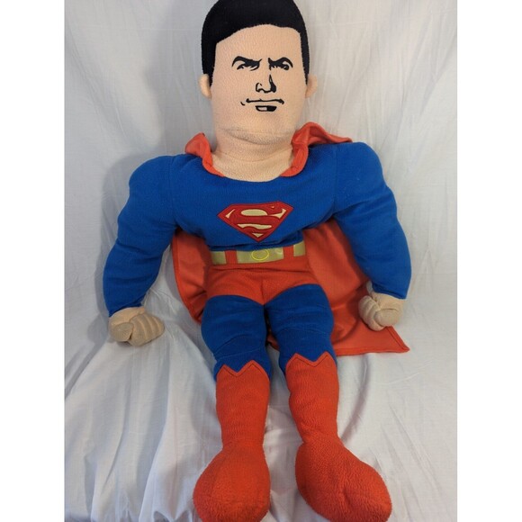 DC Comics Superman Jumbo 34" Soft Plush Cuddle Pillow Large Plushie Doll - Picture 1 of 7